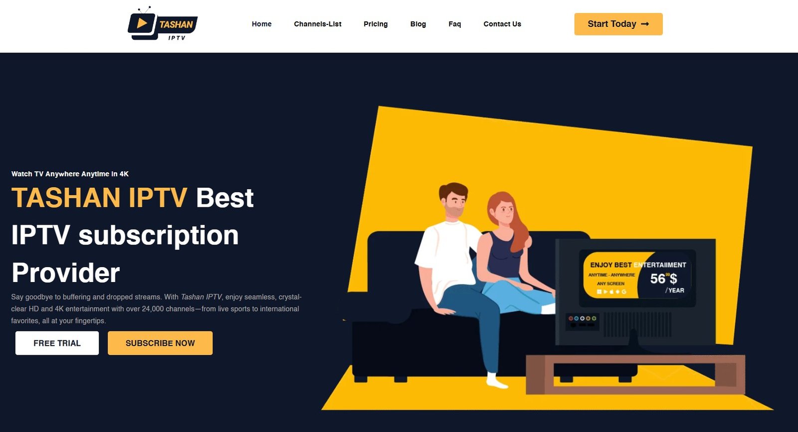 Xtream IPTV Codes 2025 – Free Trial & Premium Access - TashanIPTV